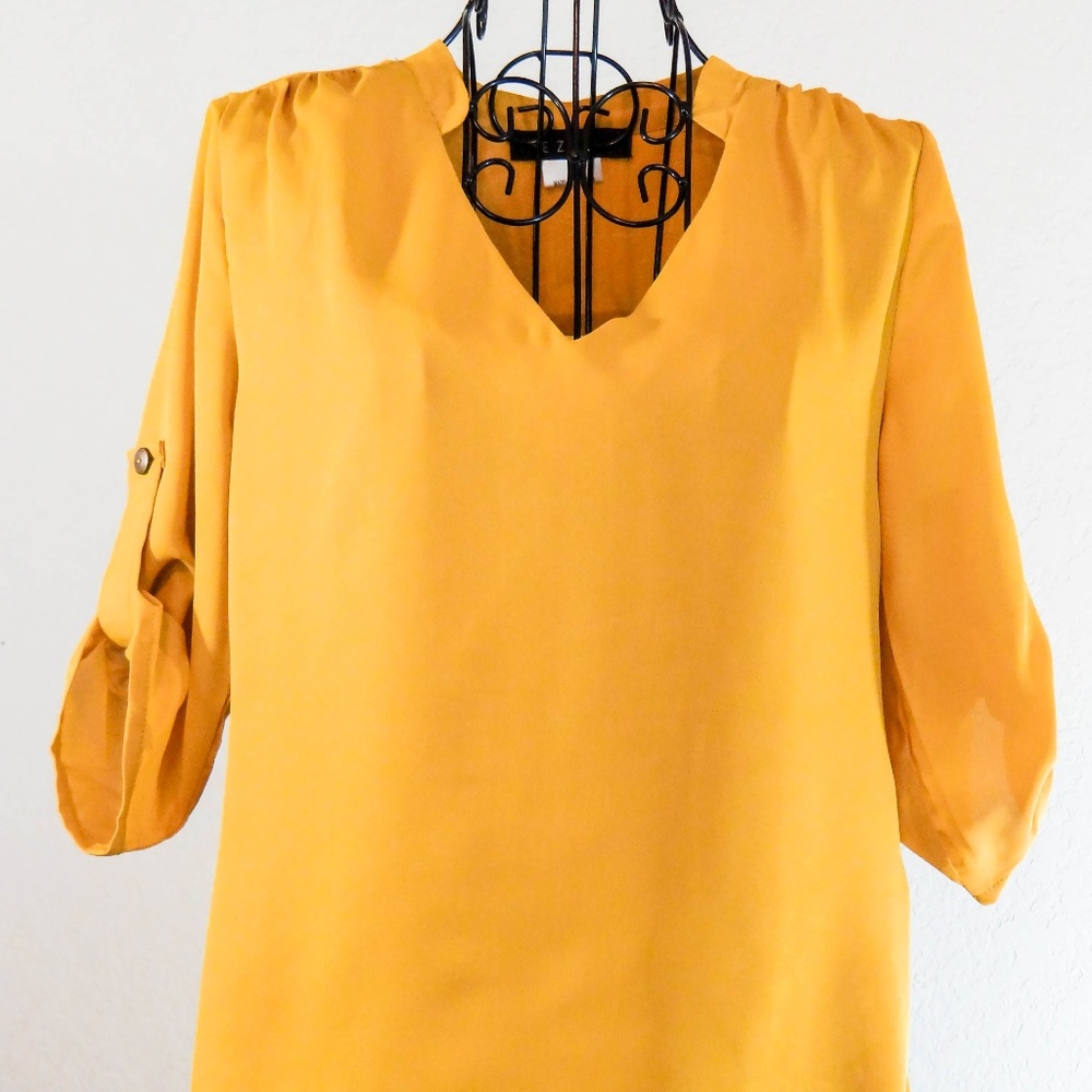 Mustard Blouse